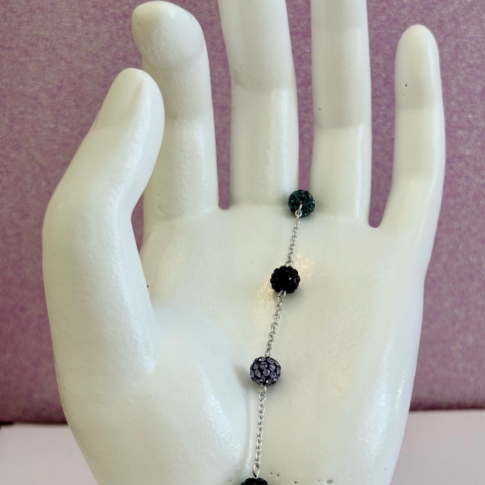 Swarovski Pave Bead Bracelet